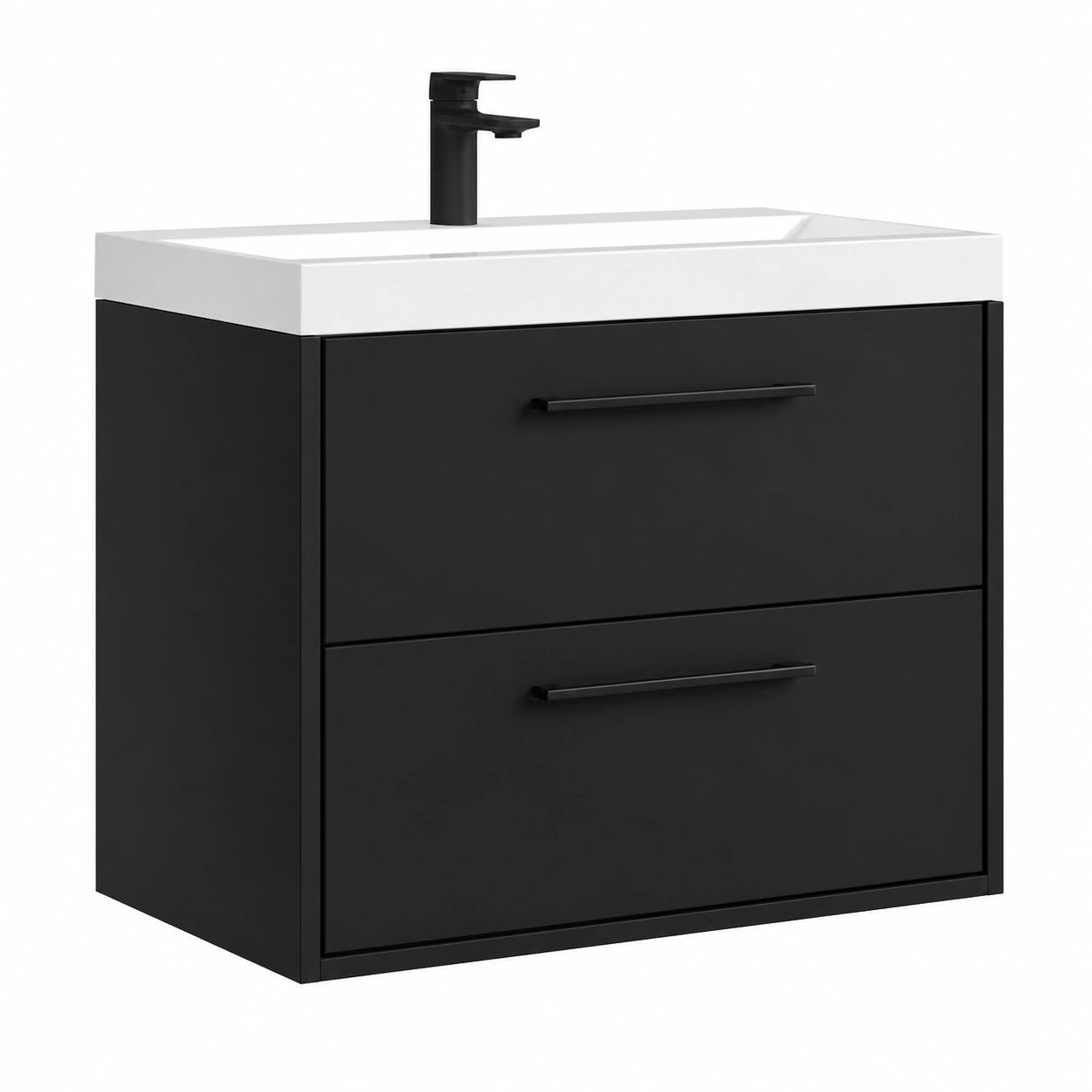 Unterschrank – Schwarz, für Badezimmer