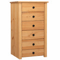 Sideboard – 46 × 40 × 89 cm, mit Schubladen, aus Kiefernholz