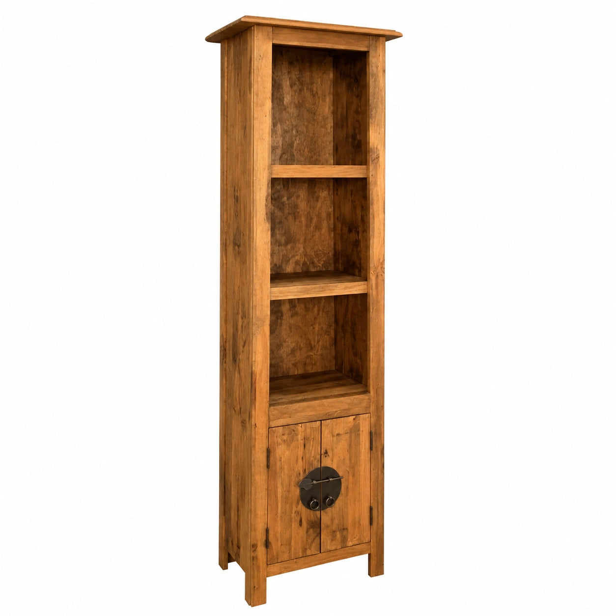 Hochschrank – aus Massivholz und Kiefernholz, für Badezimmer