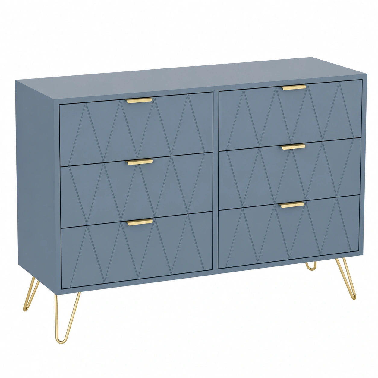 Kommode – 100 × 34 × 73 cm, mit Stauraum, für Wohnzimmer und Schlafzimmer
