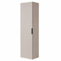 Badschrank – 136 cm, moderner Stil, mit Ablagen, Beige, für Badezimmer