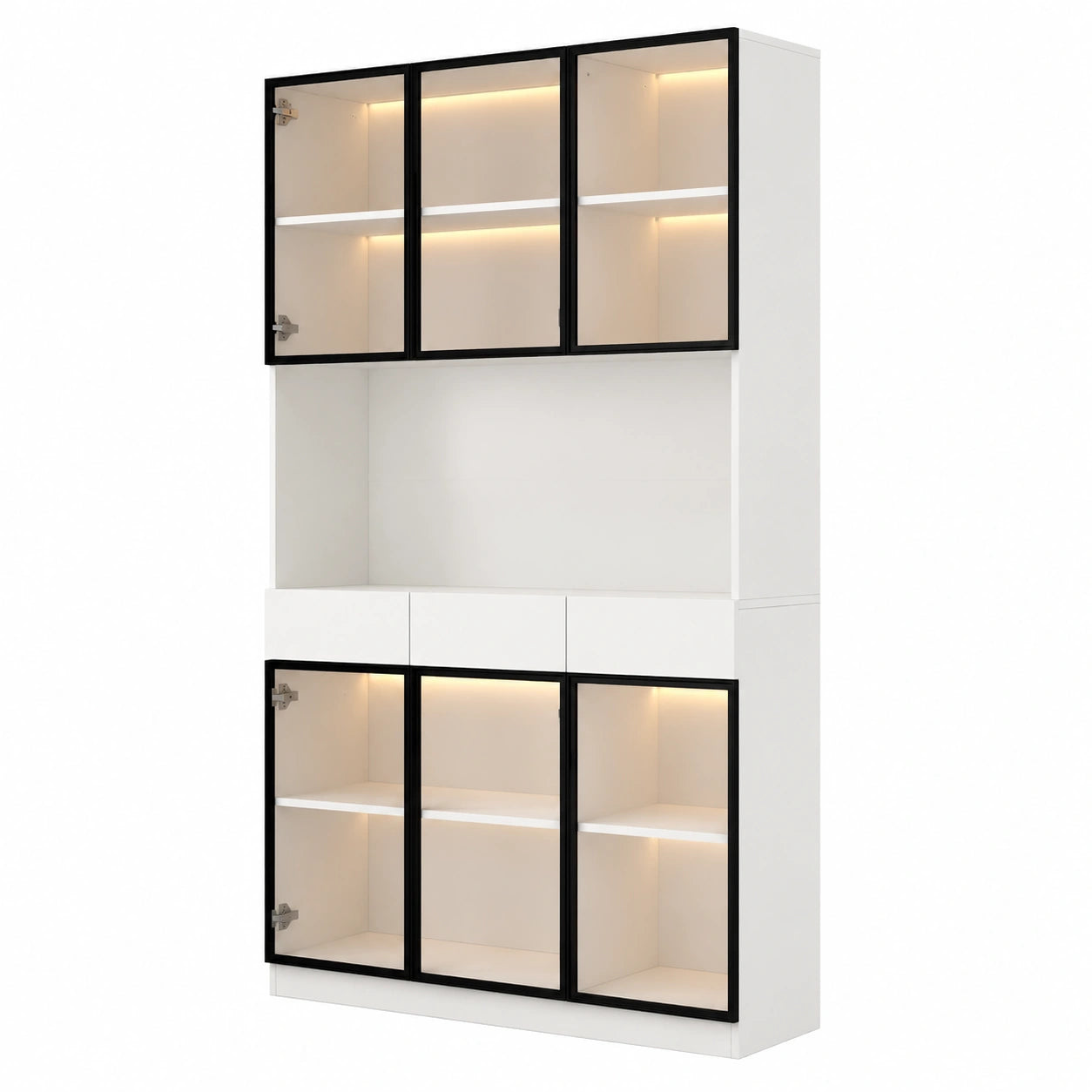 Schrank – mit Stauraum, für Wohnzimmer, Schlafzimmer und Büro