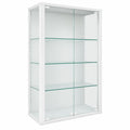 Glasvitrine – 25 cm, moderner Stil, hängend, aus Sicherheitsglas und Glas