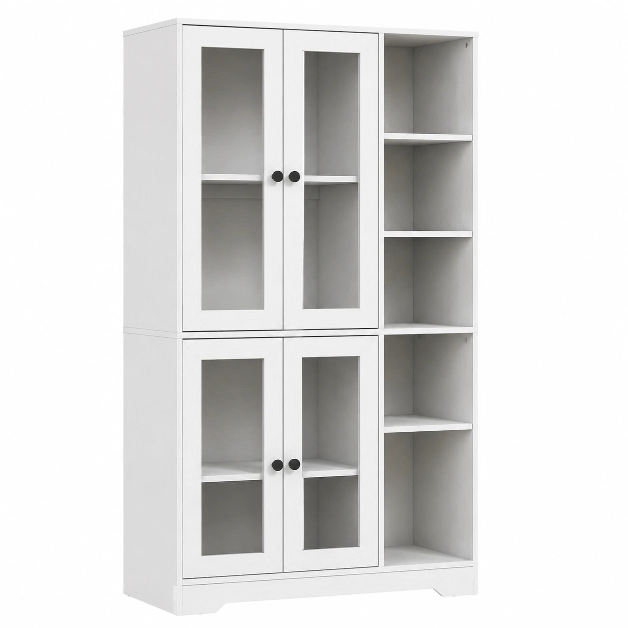 Küchenschrank – 90 × 35 × 172 cm, moderner Stil, mit Ablagen