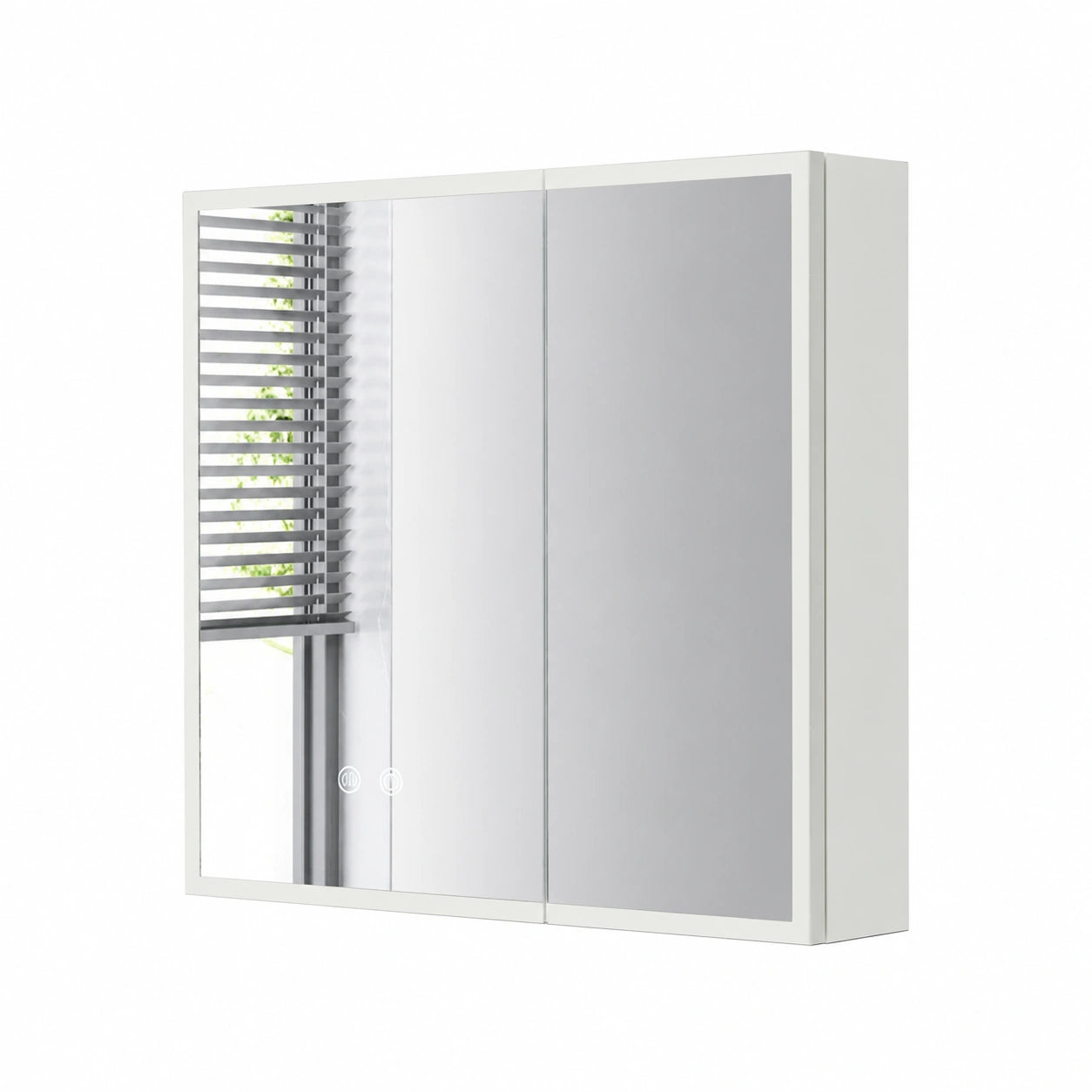 Spiegelschrank – 60 × 60 × 14 cm, für Badezimmer