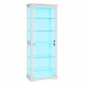 Glasvitrine – 180 cm, mit LED-Beleuchtung